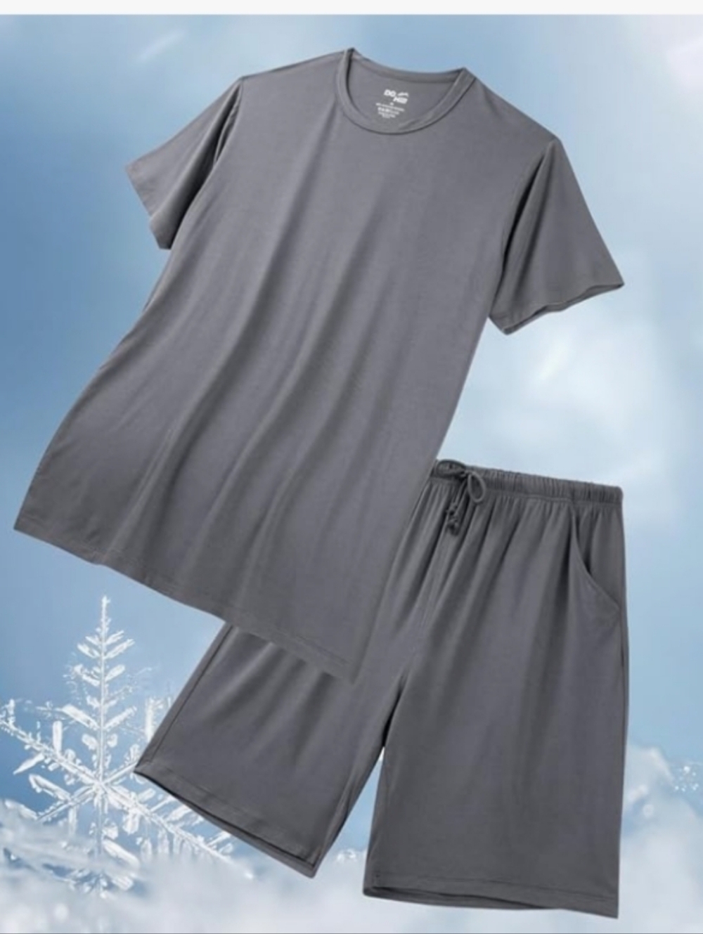 DG Hill Mens Pajamas Set Shorts and shirt.